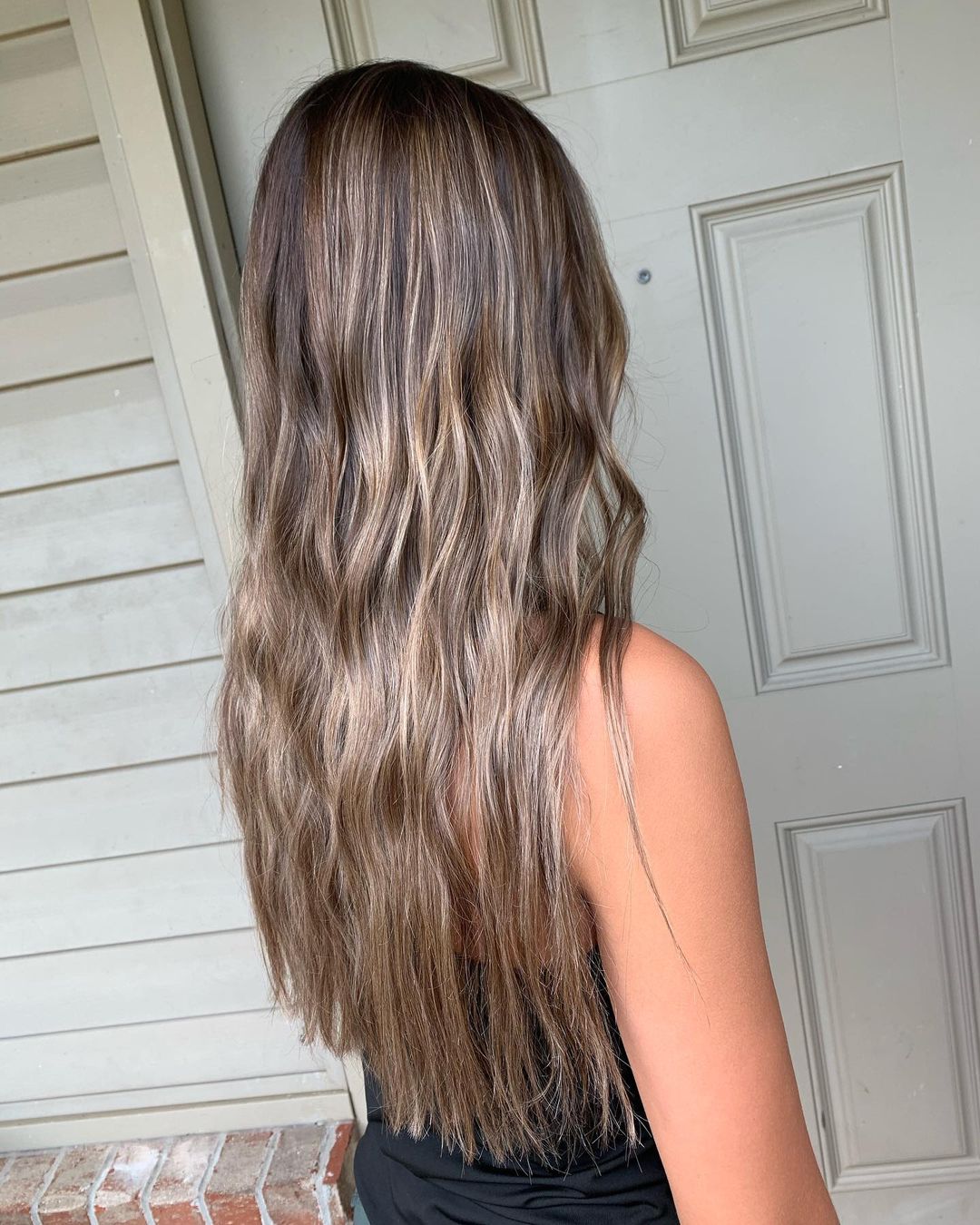 iced mocha latte hair color