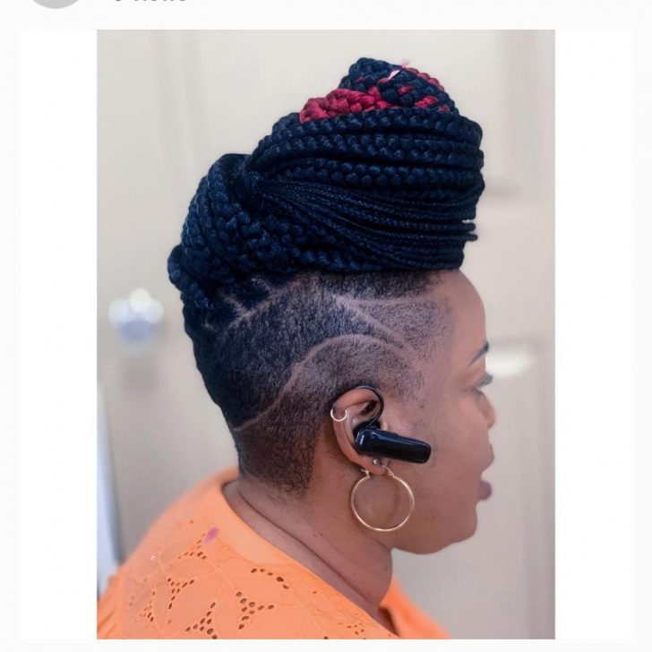 Braids With Shaved Sides Will Be The Most Popular EdgyFeminine Look In