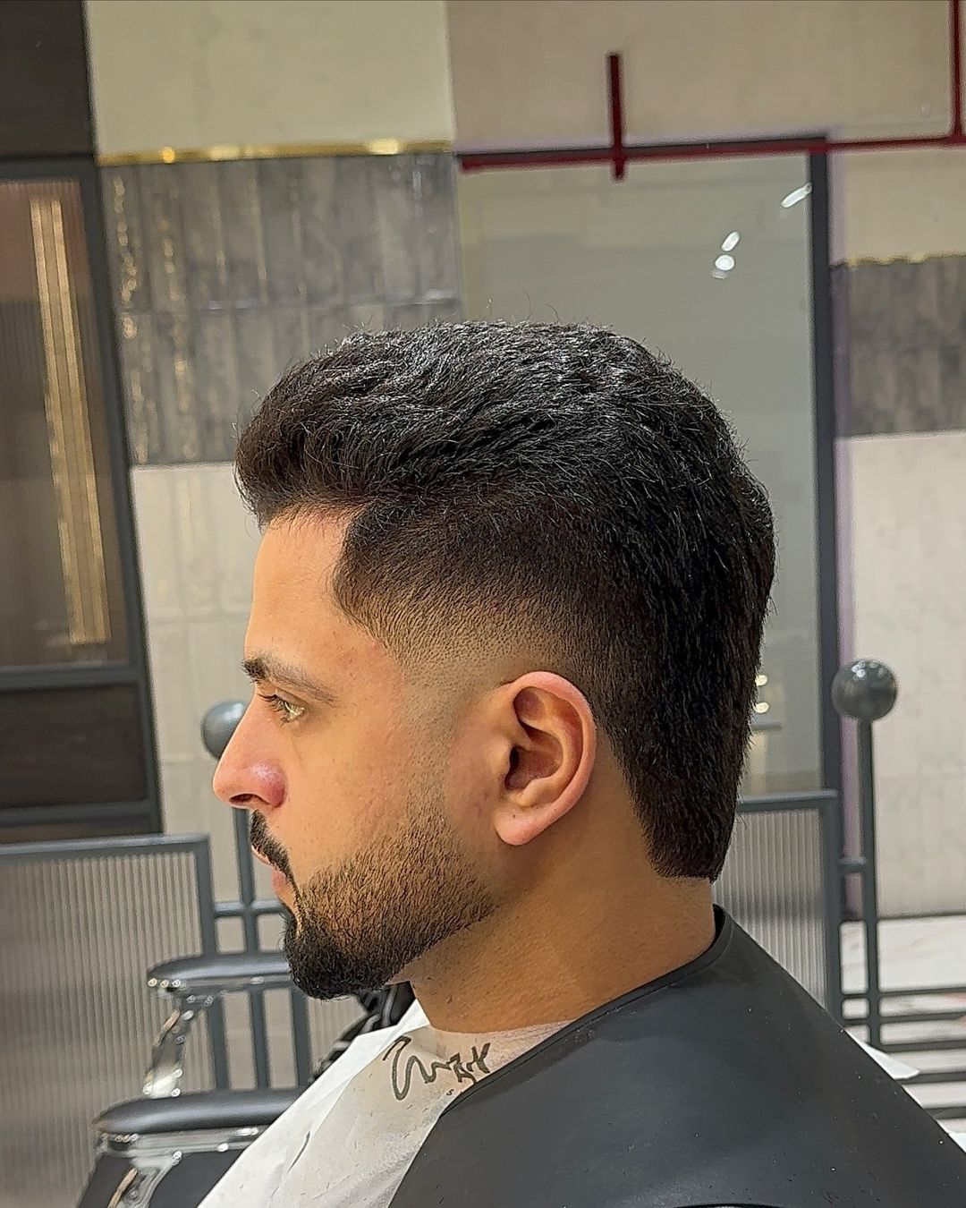 mullet fade moderno