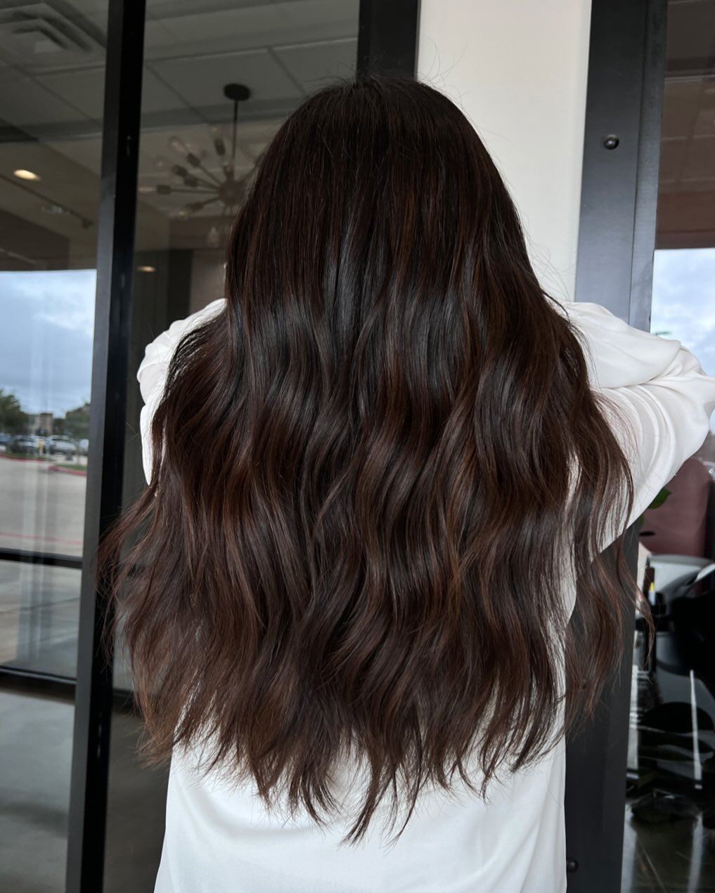 rich dark chocolate brown hair