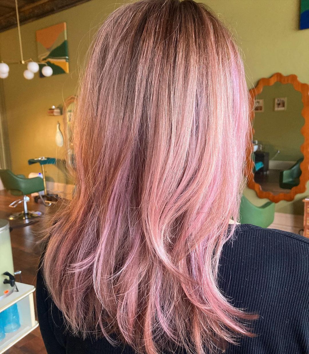 rose gold color melt