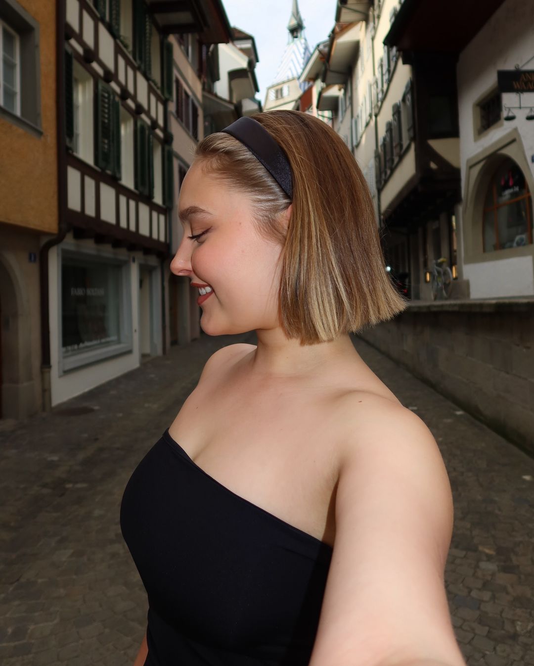 coiffure simple avec bandeau