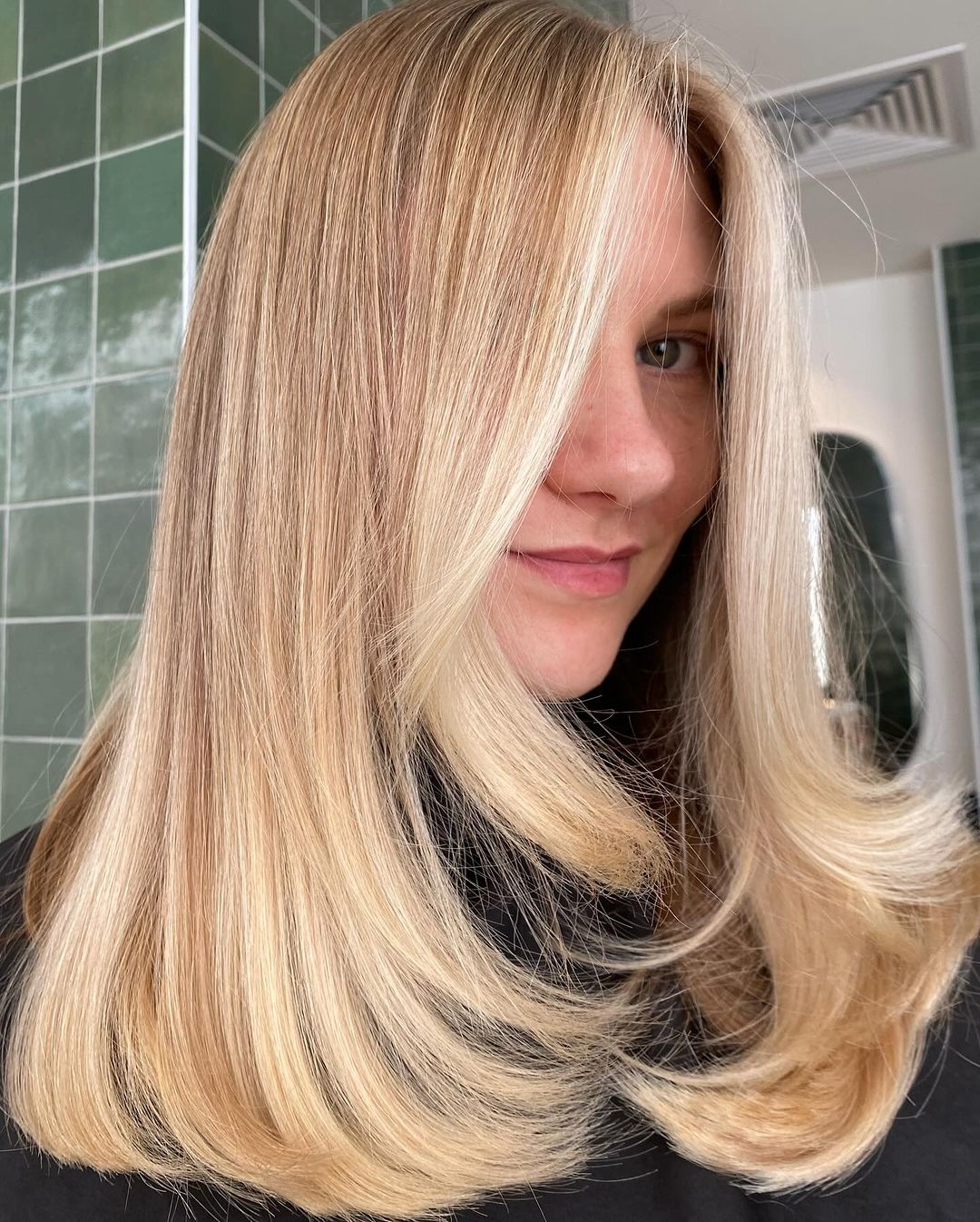 zacht goudblond haar