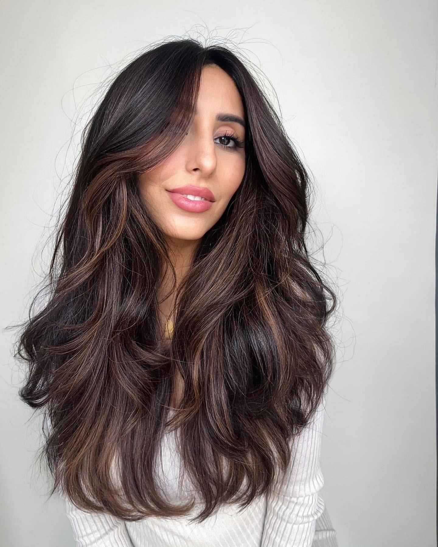 balayage castaño