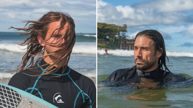 Taglio di capelli da surfista per ragazzi
