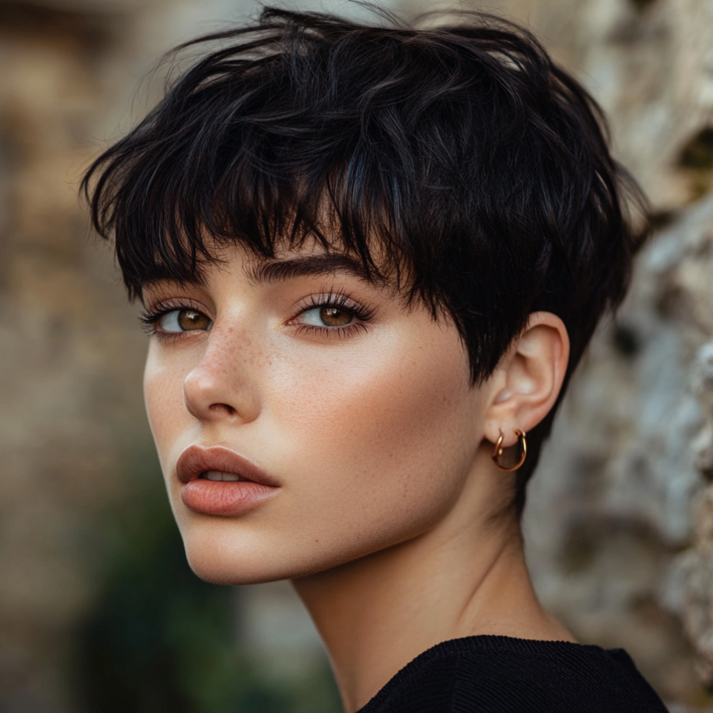 Corte de Cabelo Pixie para Mulheres