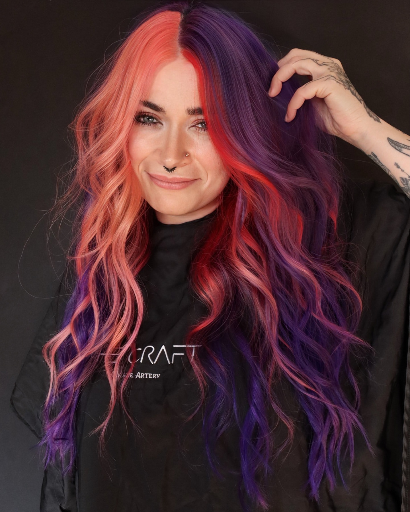 colore dei capelli purple haze