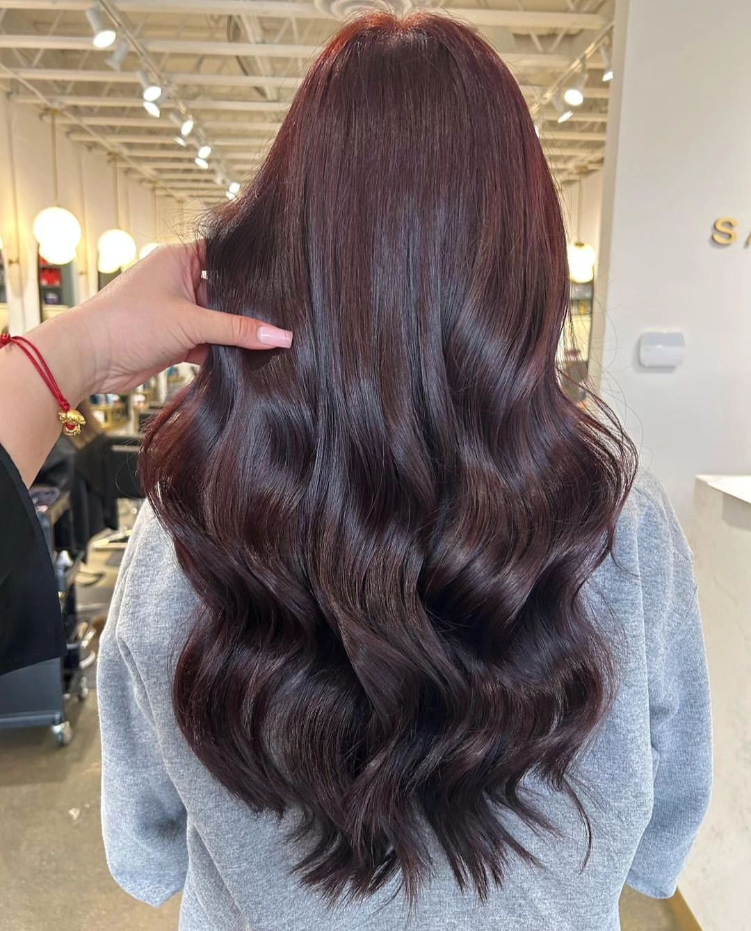 chestnut cherry cola hair