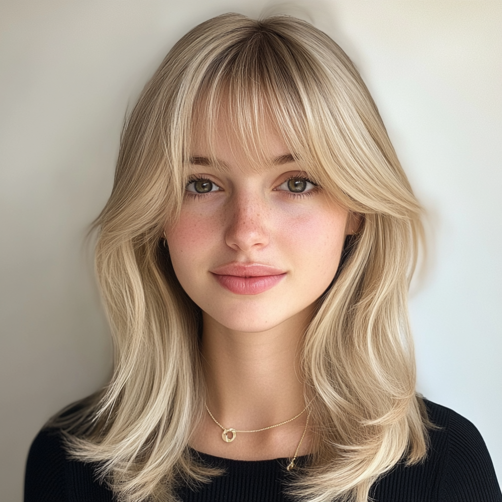 Curtain Bangs Hairstyle