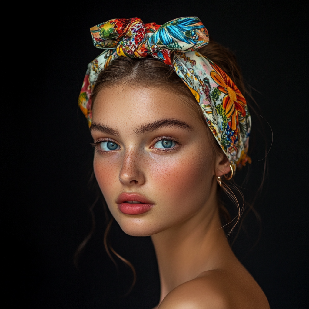 Colorful Hair Scarves