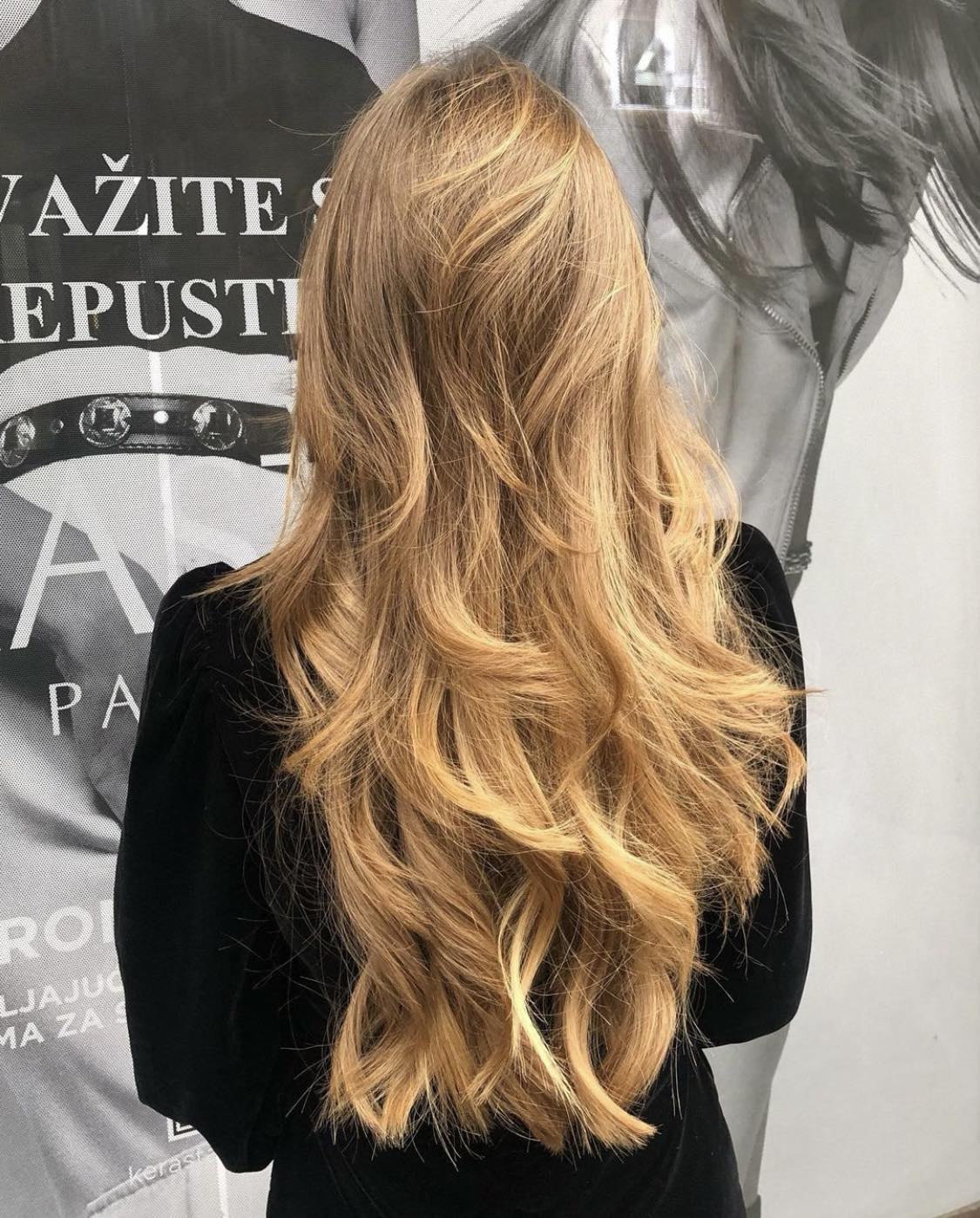 Corte de cabelo em camadas para mulheres