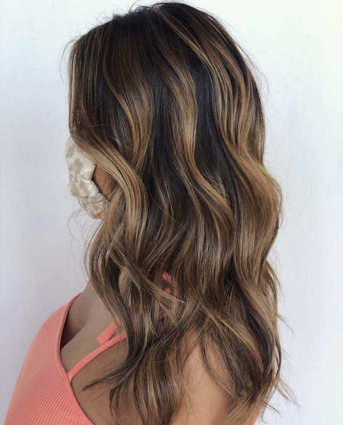 Mechas de chocolate Tofee para cabello oscuro