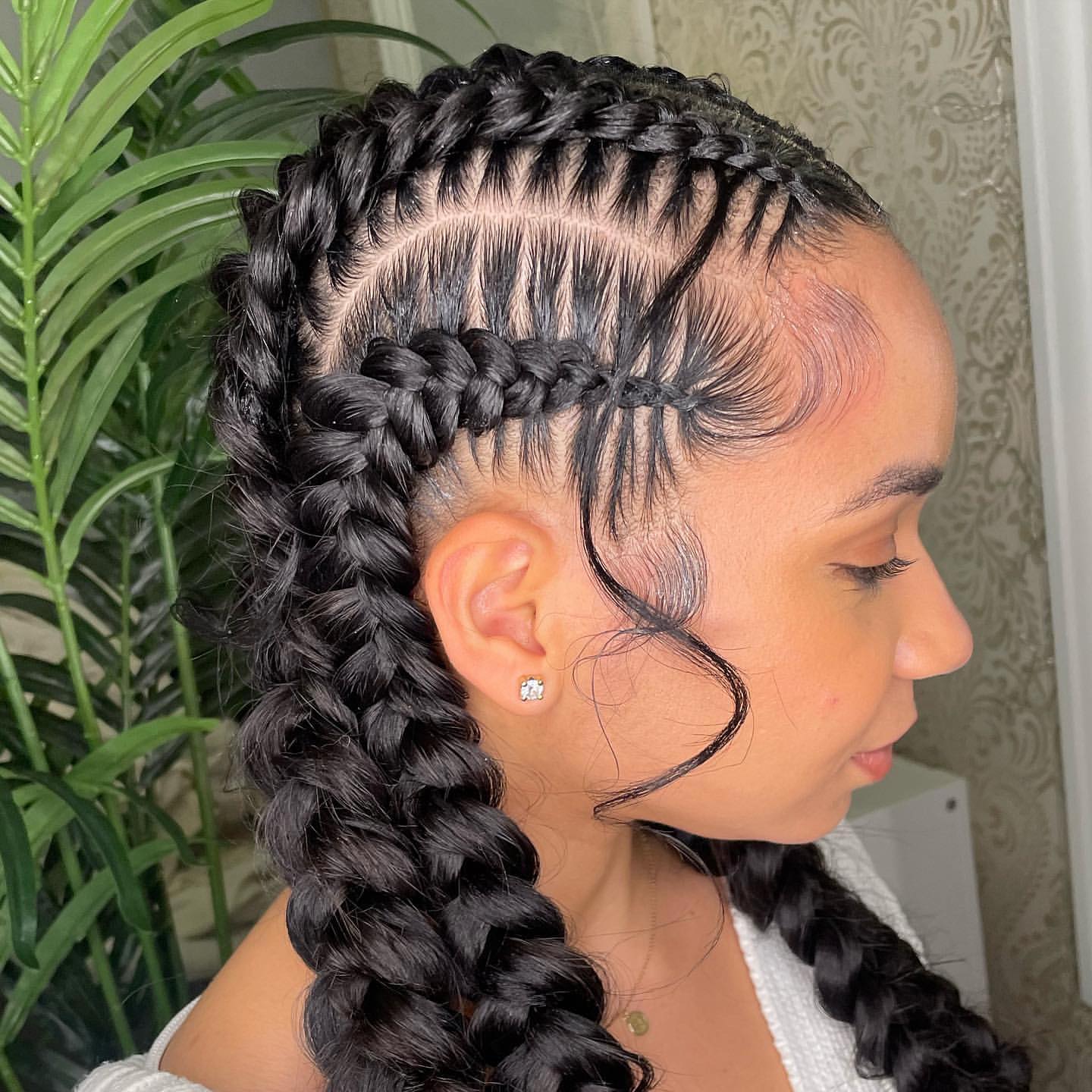 butterfly cornrows