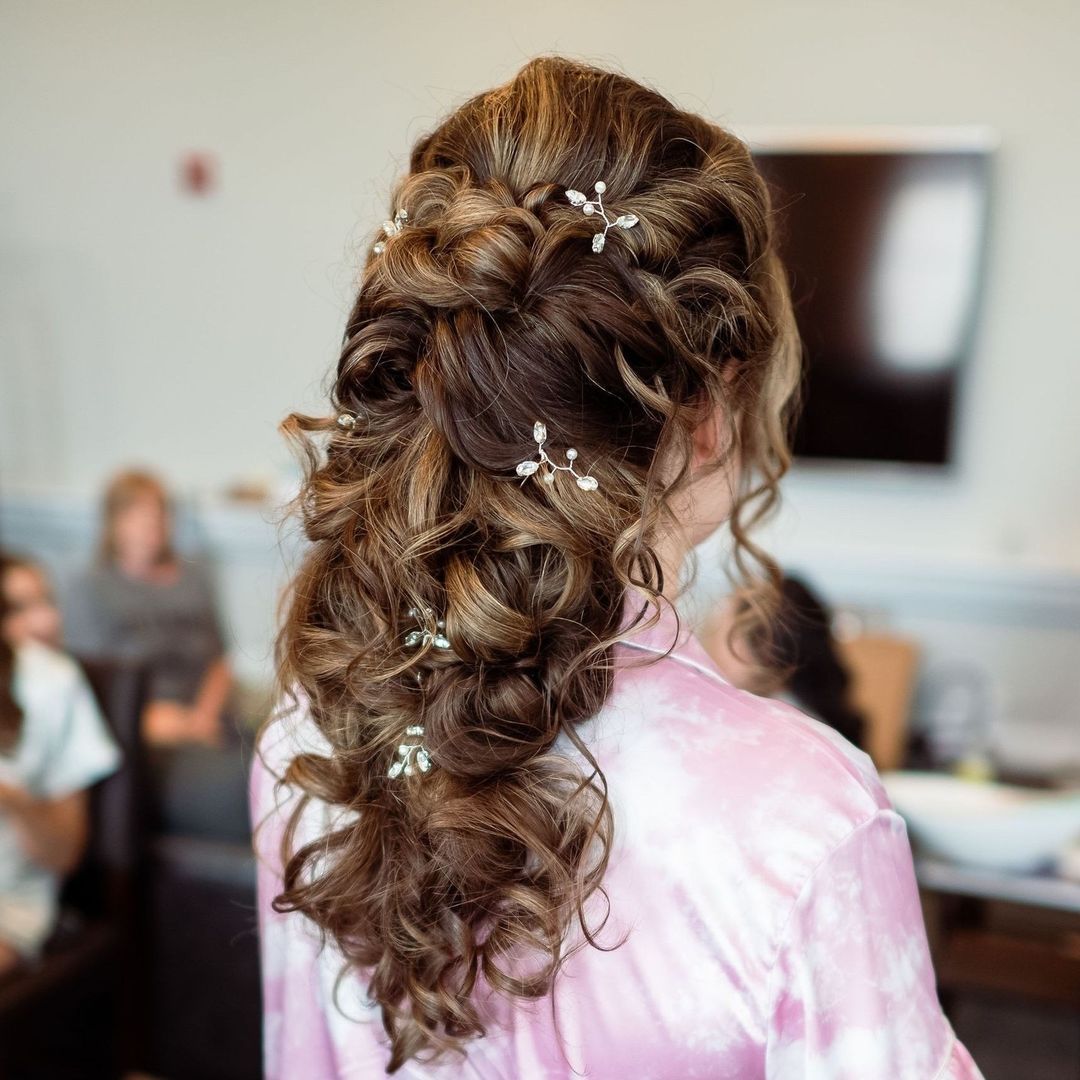 Boho Curls Braid Style 