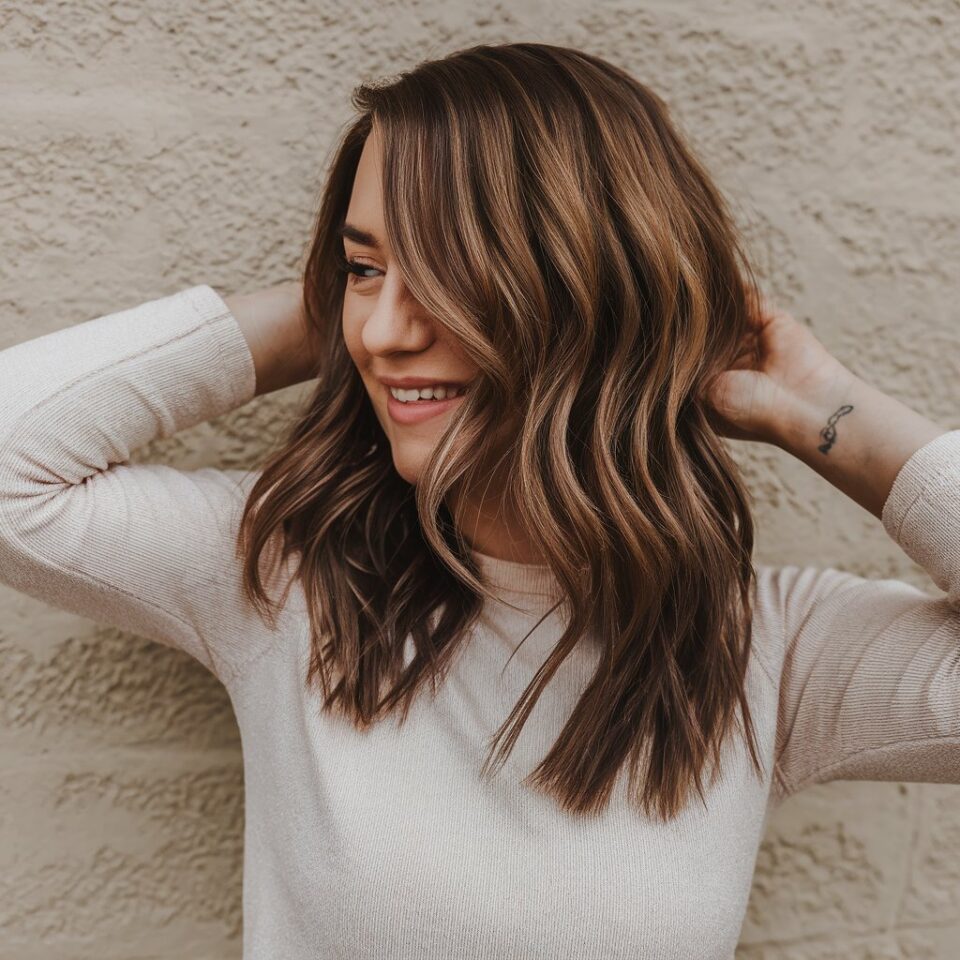 12 ideas de cabello castaño caramelo para el otoño que tienes que ver