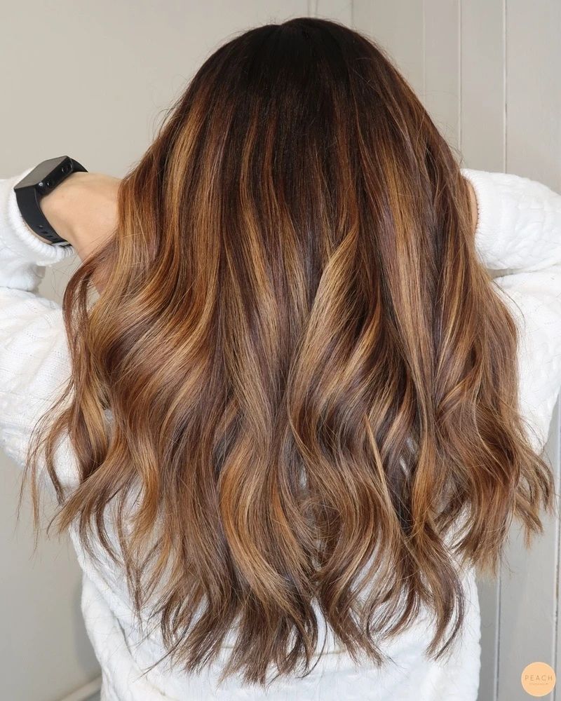 Caramel Honey Brown Hair