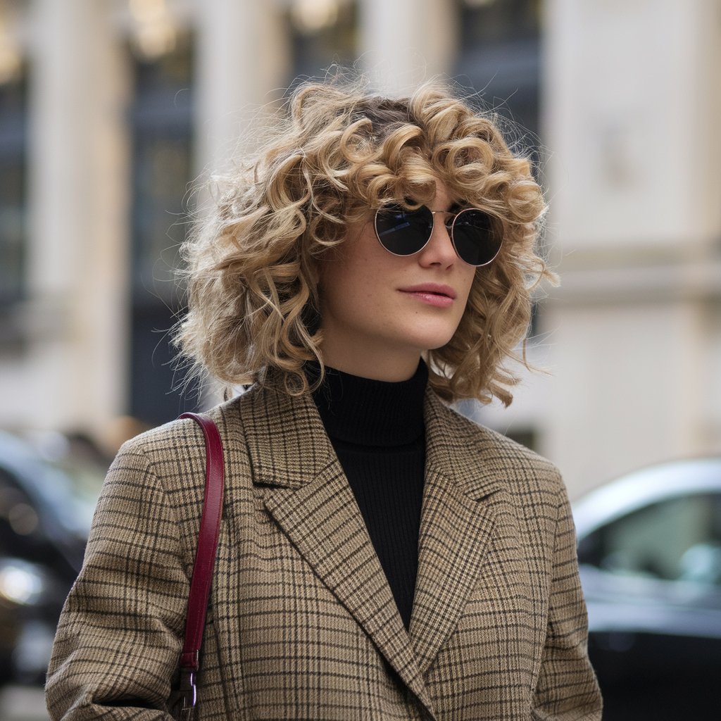 Coily Airport Hairstyle Curls
