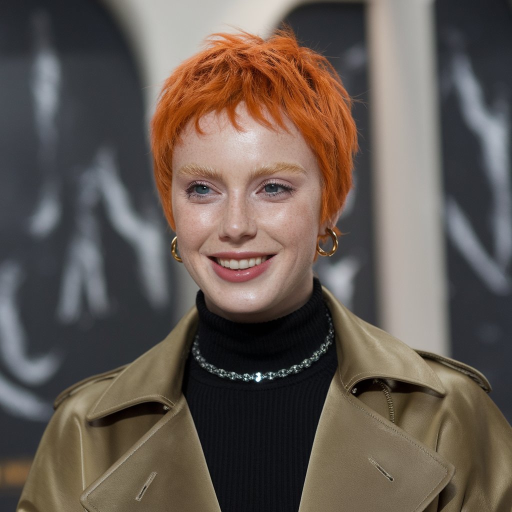 Ginger Trendy Autumn Hair Color For 2024
