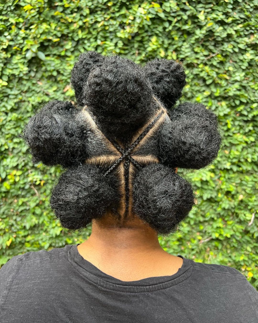 Large Bantu Knots