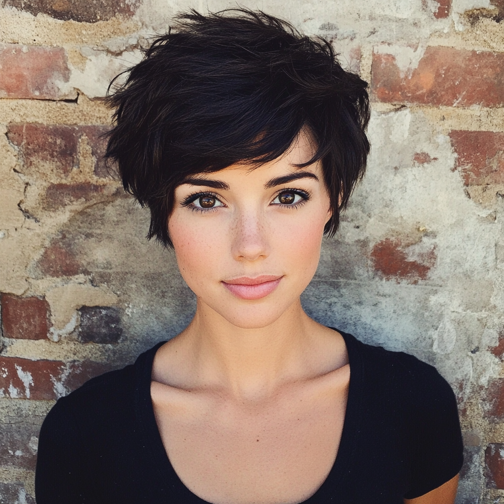 layered pixie cut