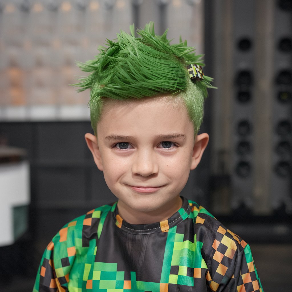 Minecraft Crazy Boys Hair Day
