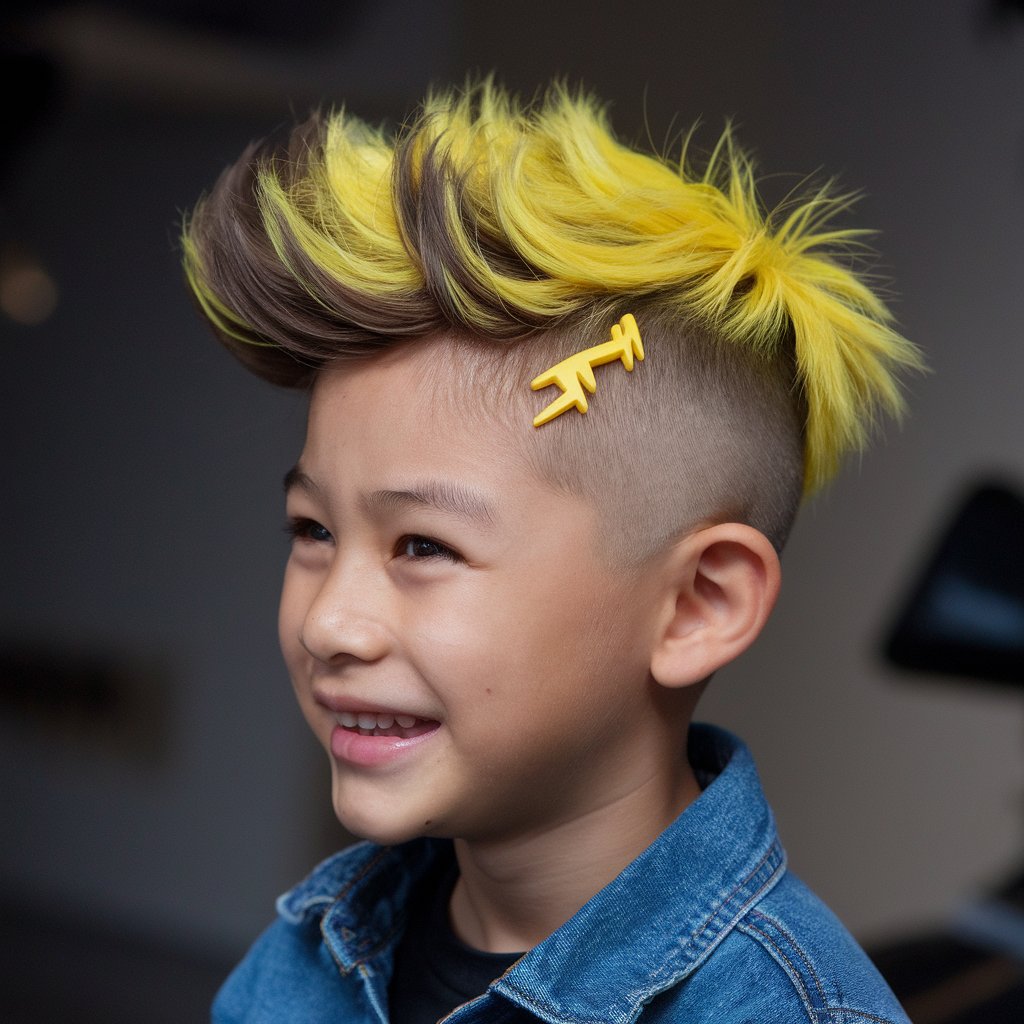 Pikachu Electric Hairstyle
