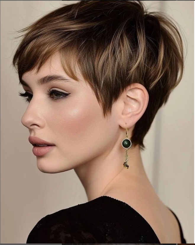 coupe de cheveux pixie