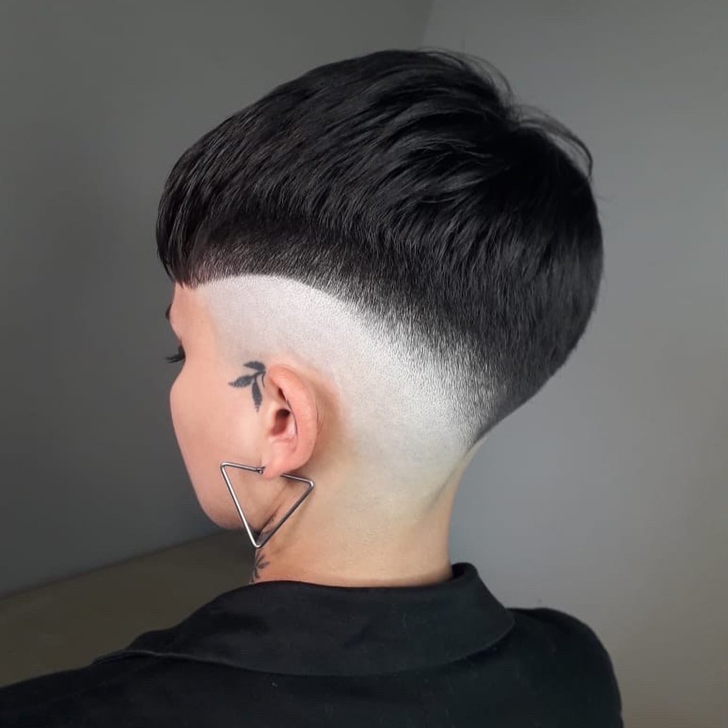 coupe pixie rasée