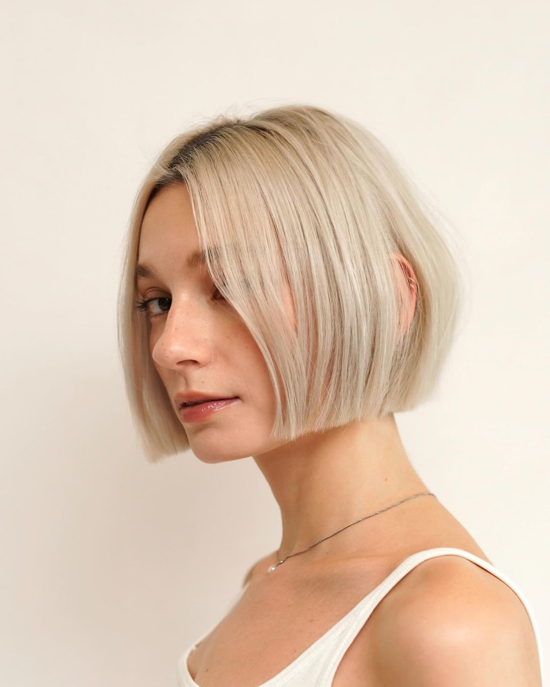 soft-blunt bob