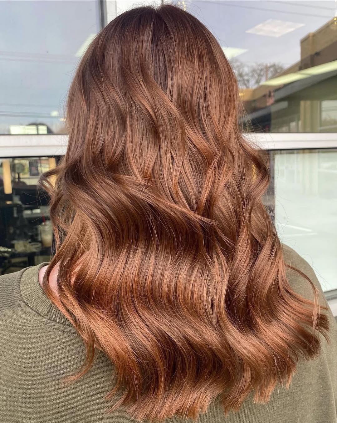 Soft Light Auburn Brunette