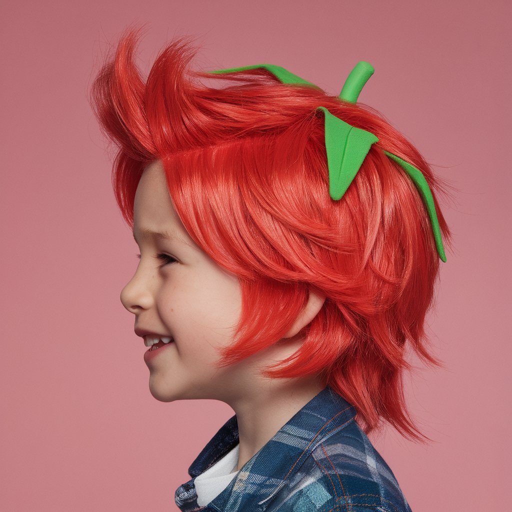 Strawberry Adorable Hair For Boys
