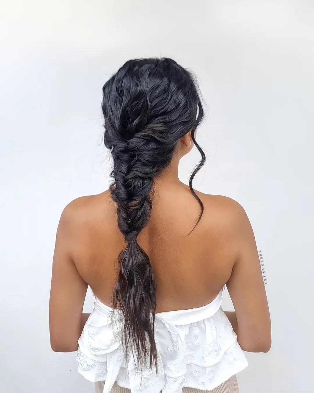 Textured Fishtail Braid