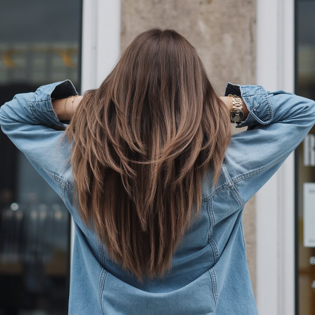 Cor do cabelo morena de outono na moda para 2024