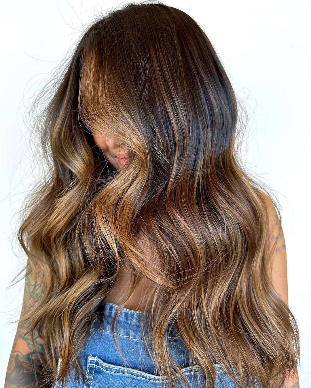 balayage brun