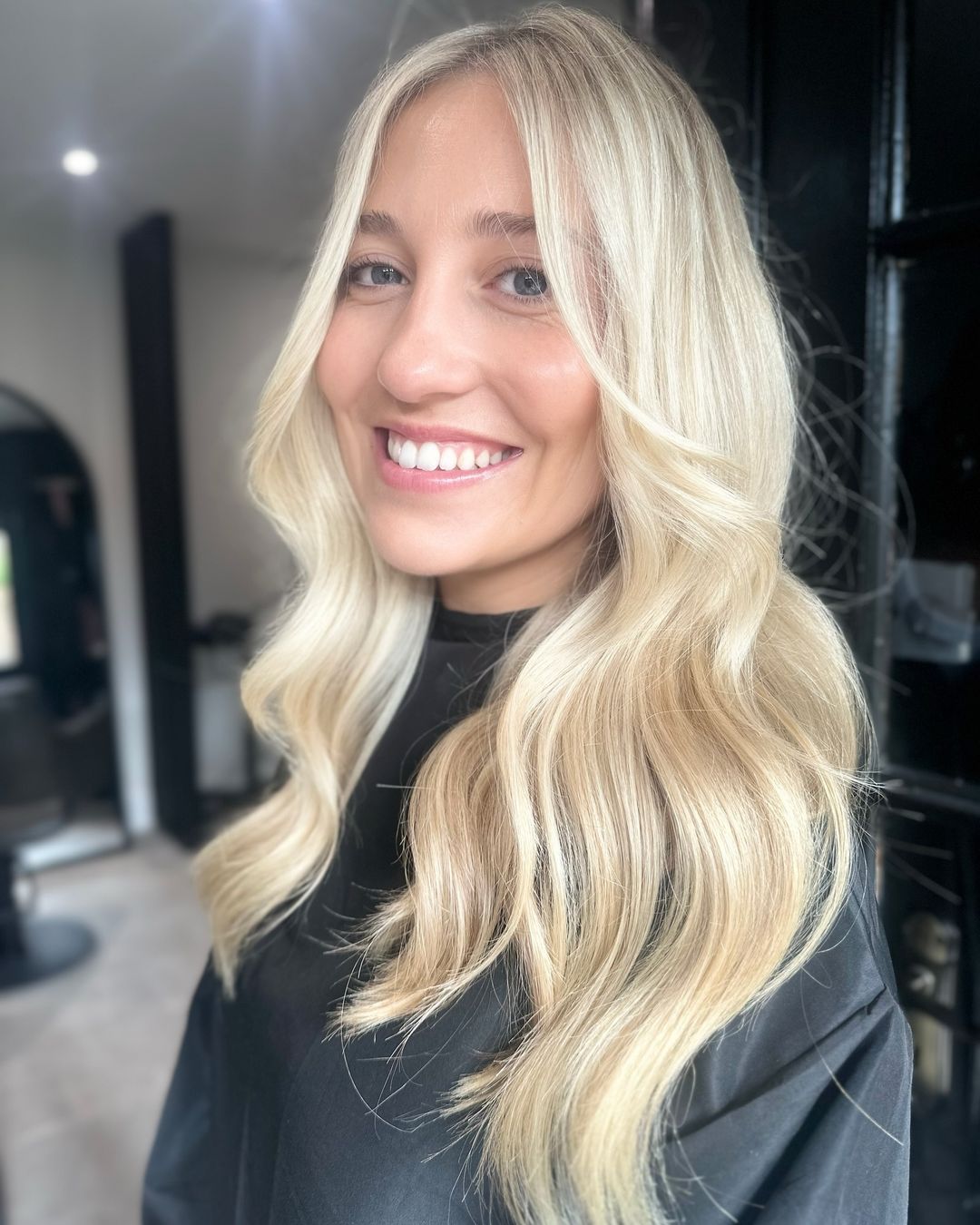 cashmere blonde with babylights