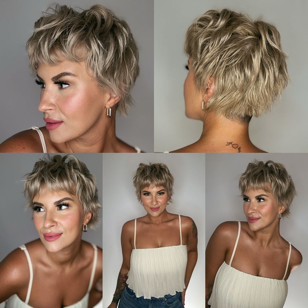 corte bixie feminino