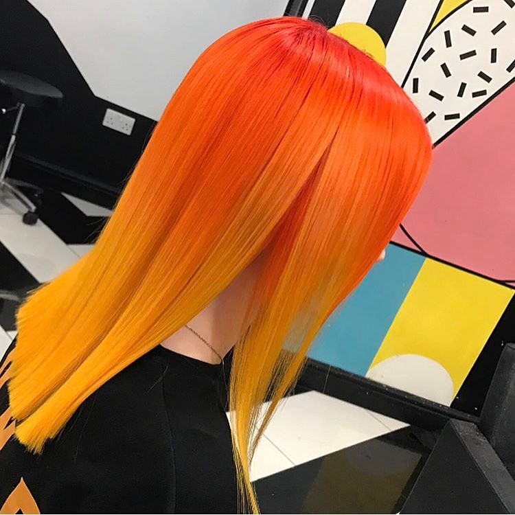 fire ombre color melt