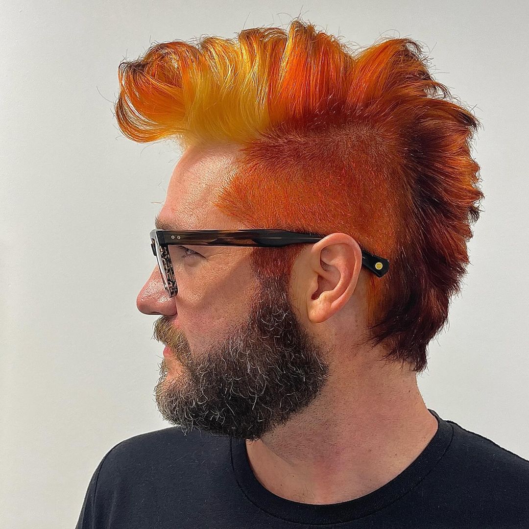 fox hair color for men