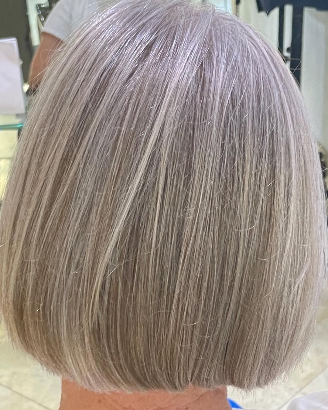 natural gray bob