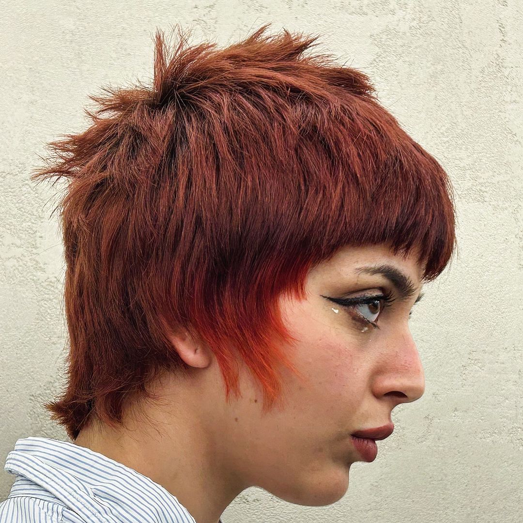 taglio pixie punk