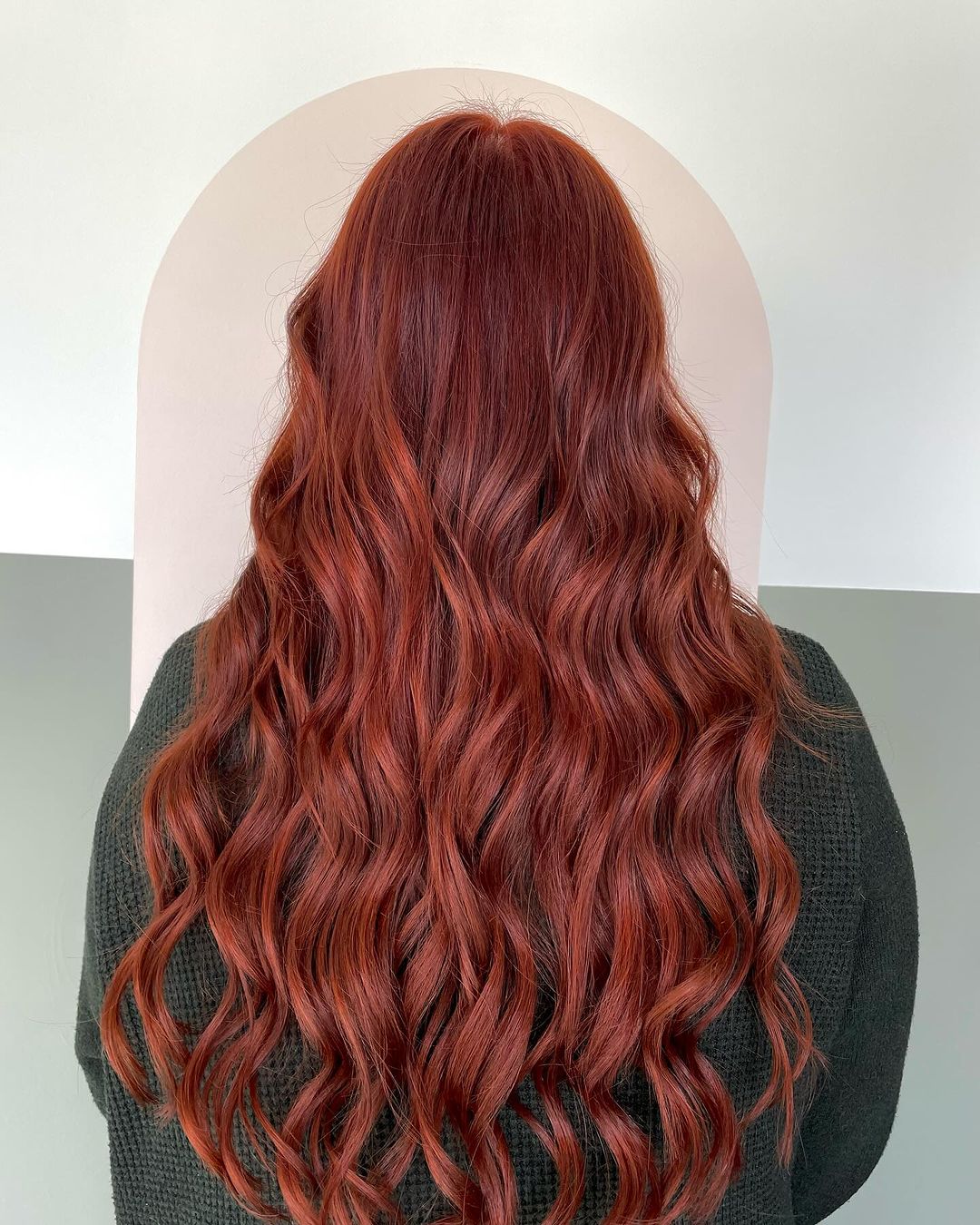 reddish copper auburn hair