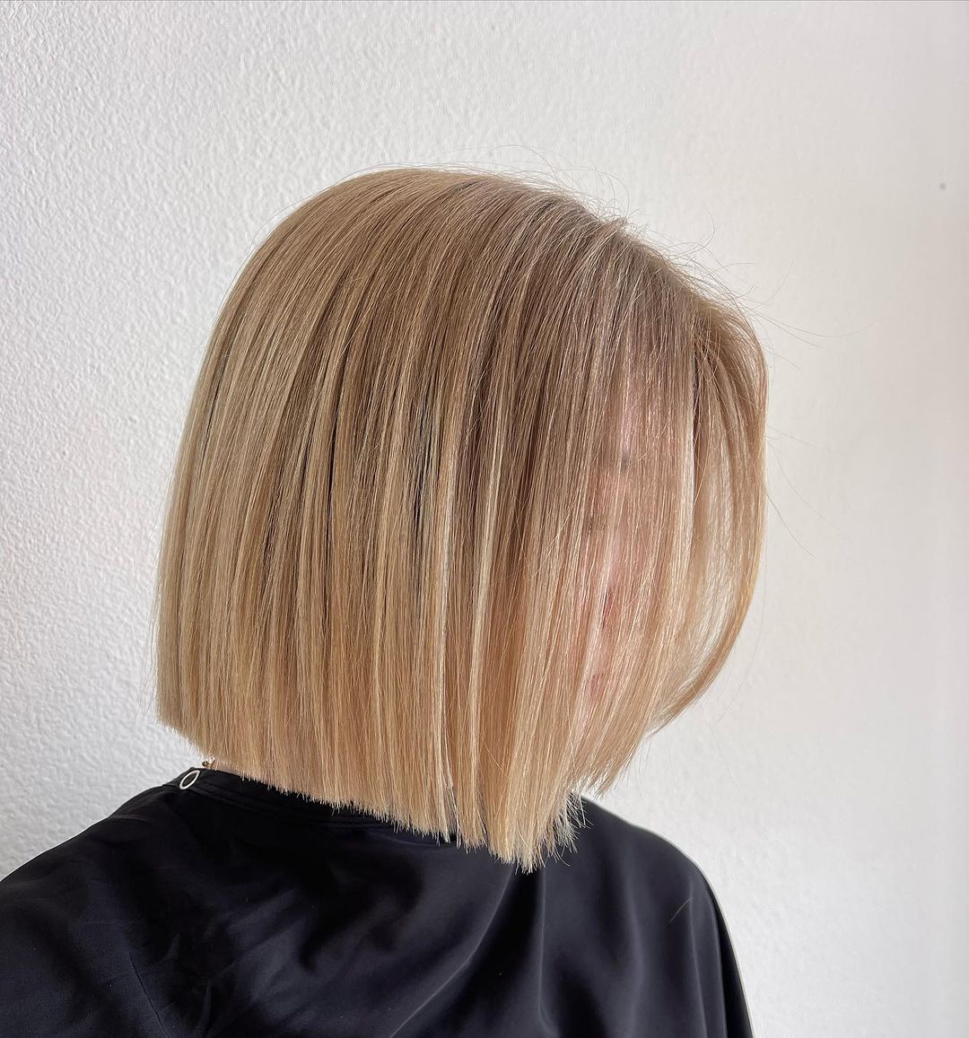 sharp blunt bob