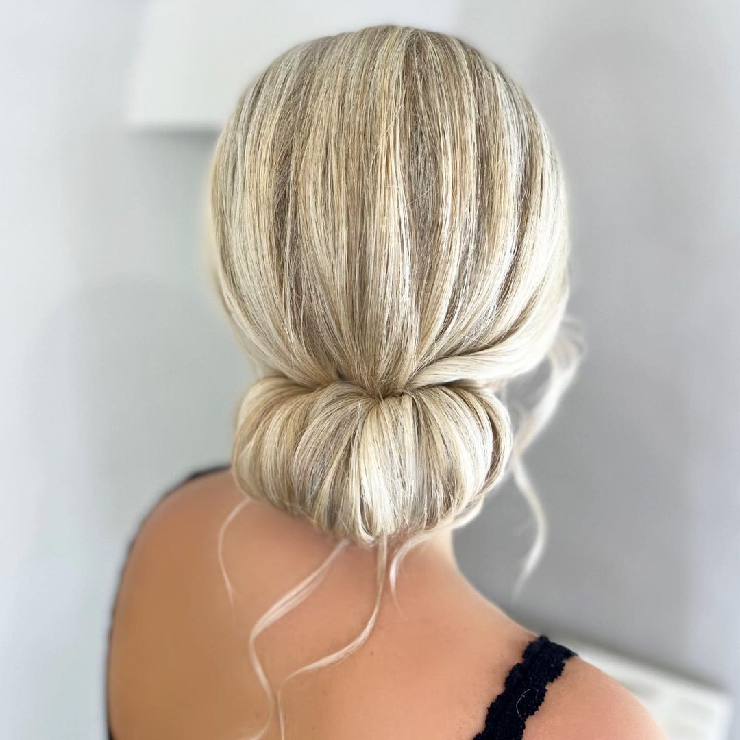 undone effortless updo