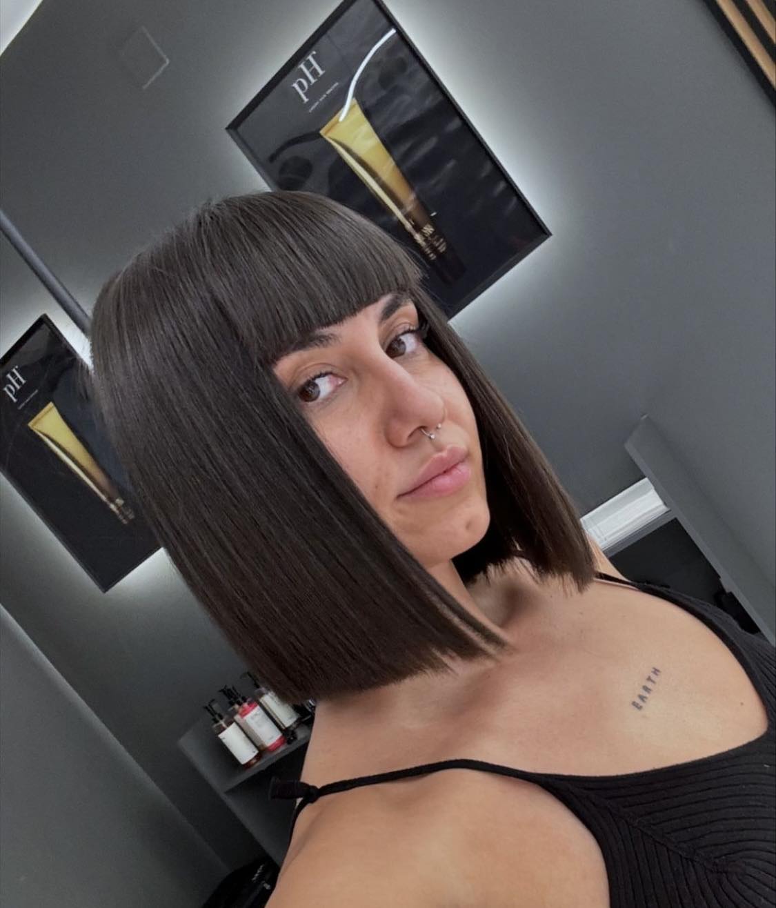 Bob Haircut With Bangs