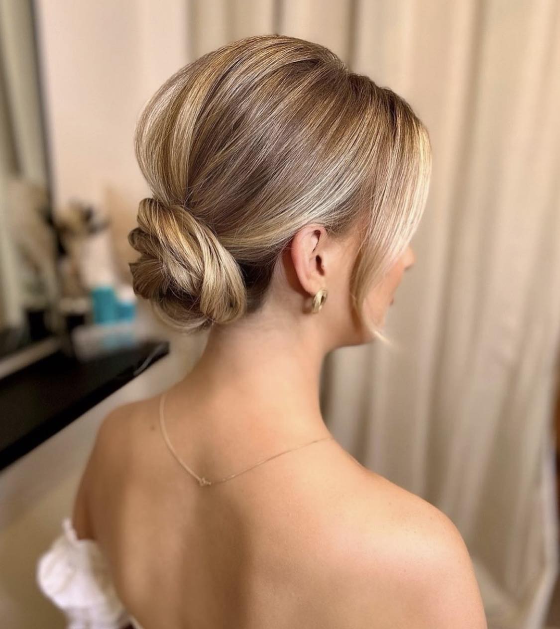 Elegant Low Bun