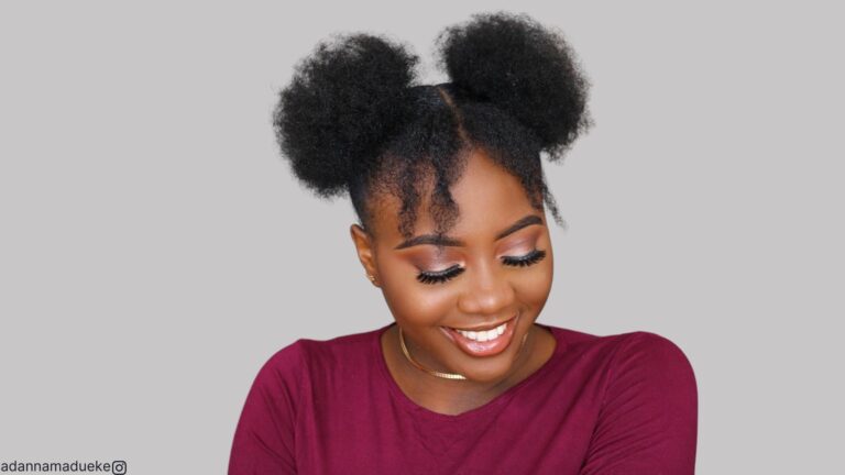 coiffures afro courtes cheveux 4c