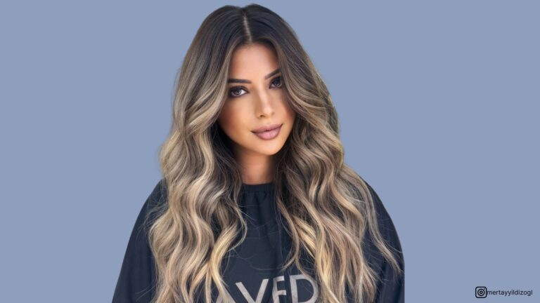 ombre de castanho a louro