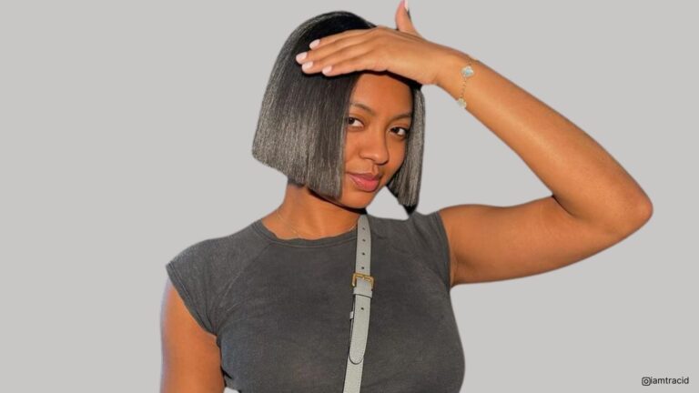 short silk press hairstyles
