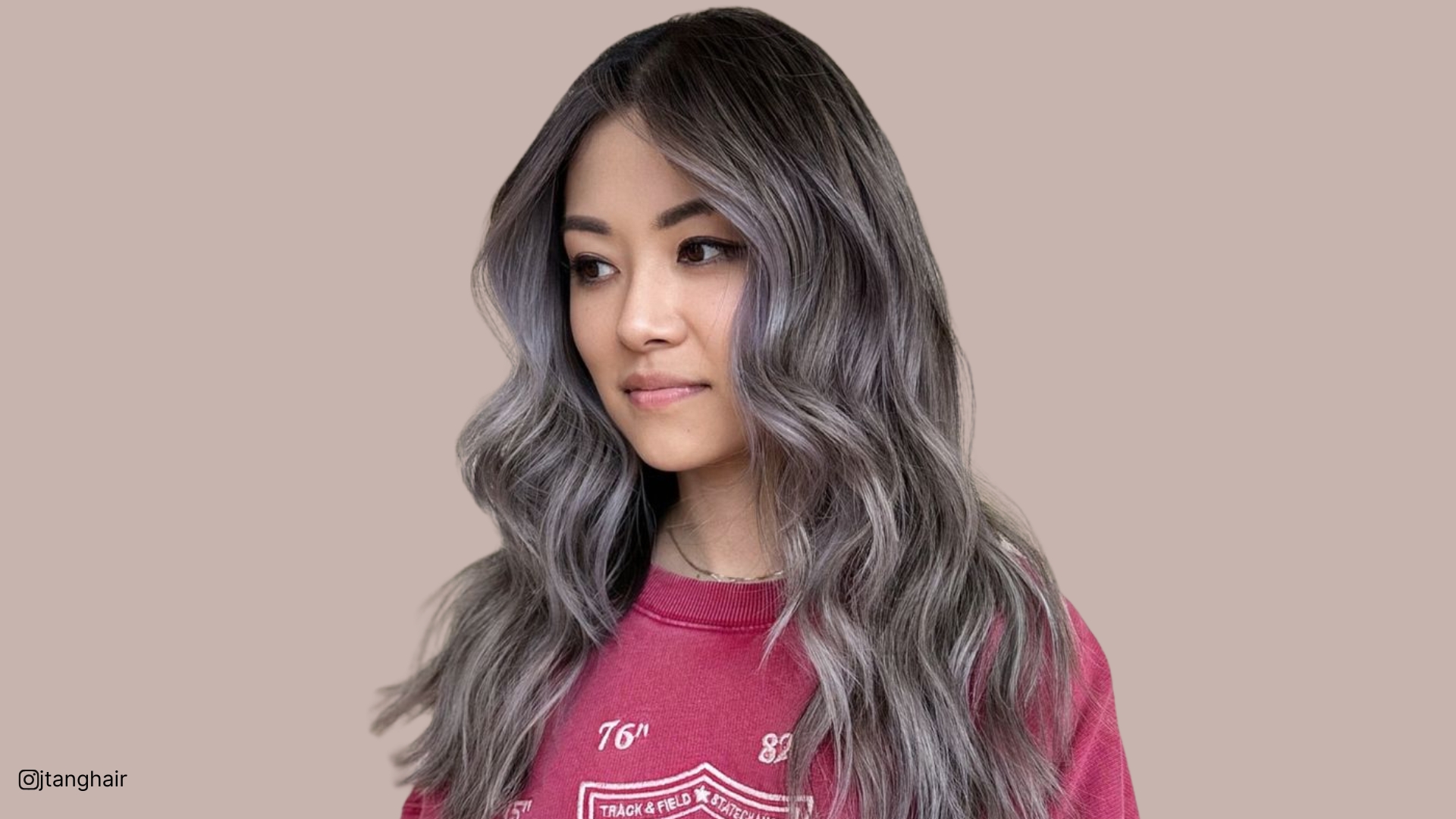 balayage argenté