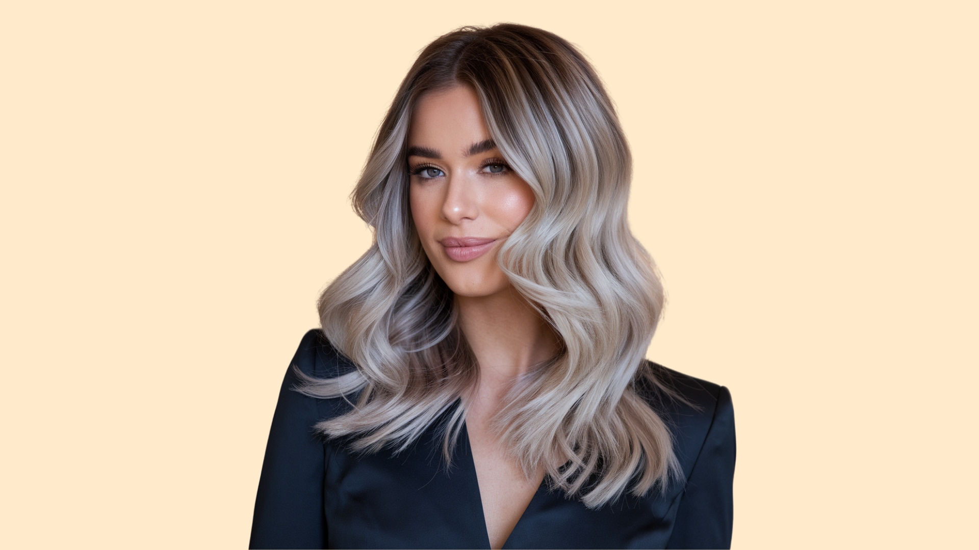 blond cendré balayage